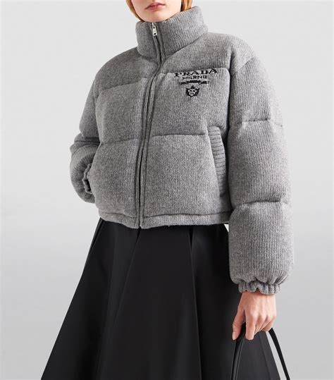 prada puffer women|More.